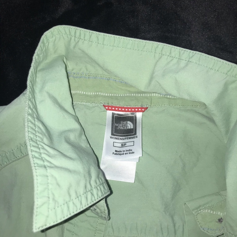 Sage green North face jacket